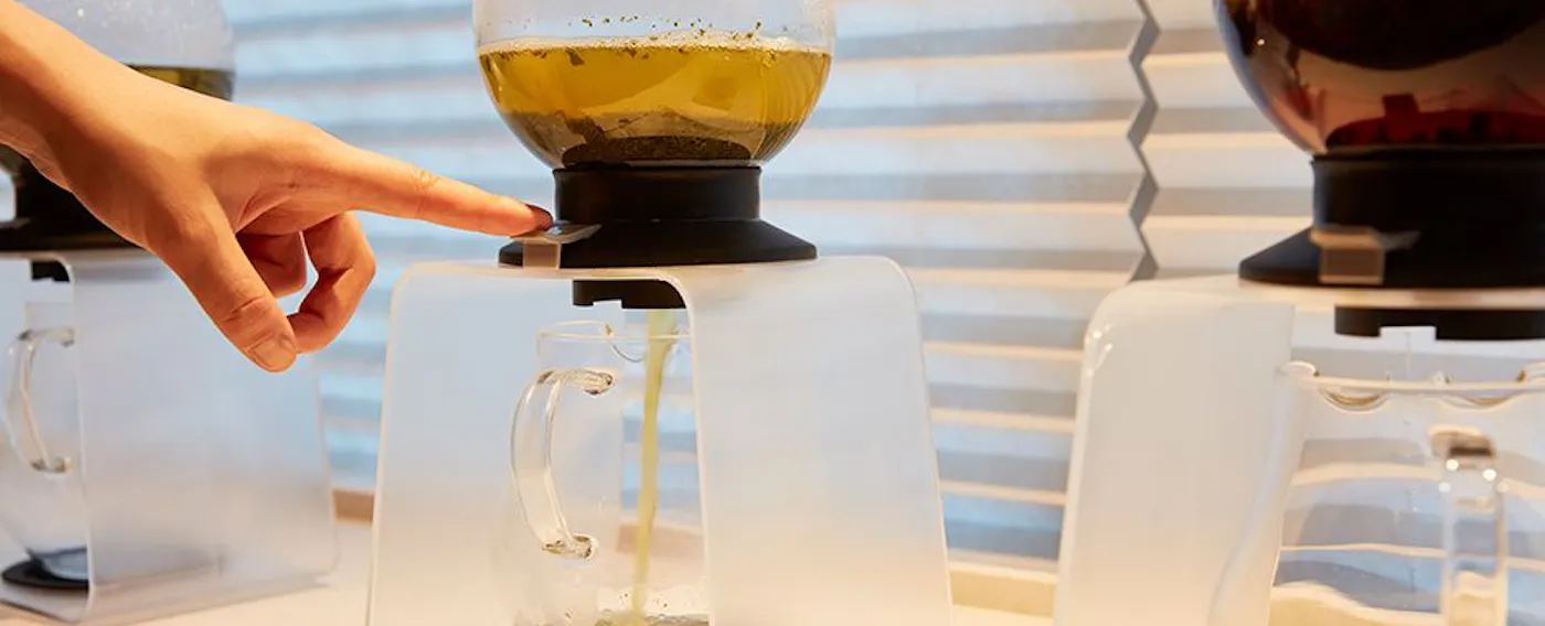 Teh campuran terpilih Percubaan rasa