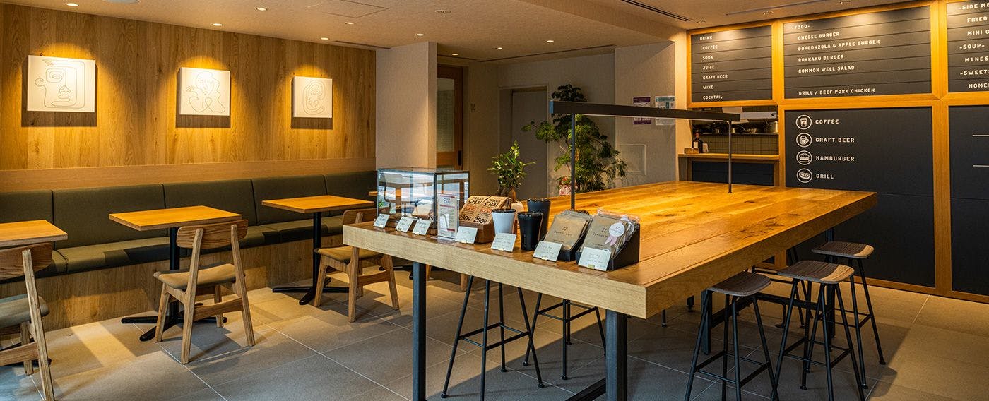 ホテル併設のカフェ・ダイナー