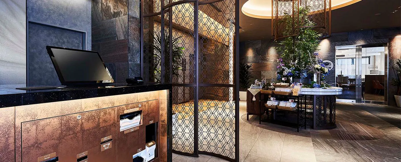 Kaunter penerimaan tetamu & lobi (Tingkat 1)