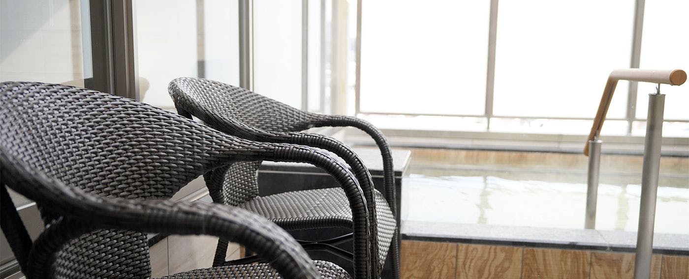 露天・外気浴スペース