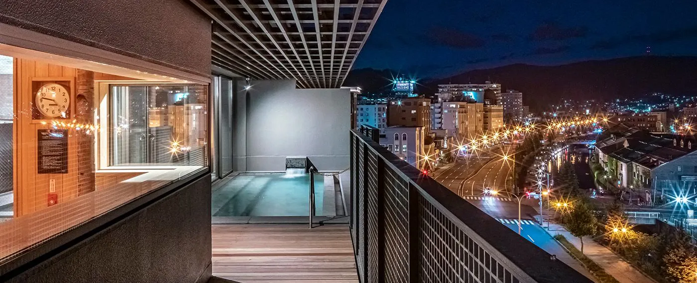 ออนเซ็นกลางแจ้งพร้อมวิว