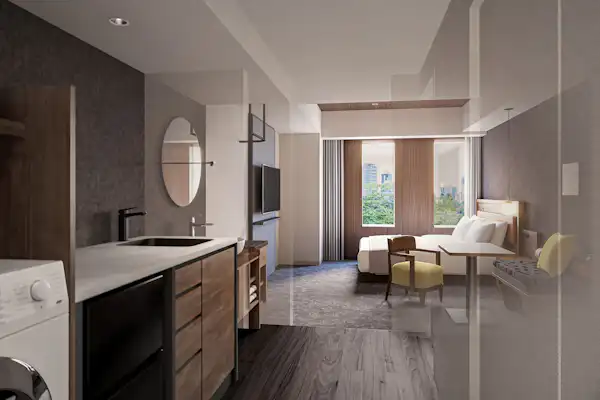 Example guest room