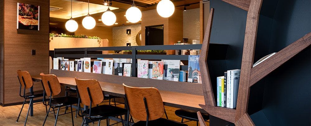 舒适图书馆咖啡厅