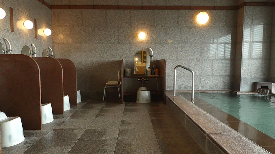 Natural Hot Spring Kojohama "Traveler's Bath" Hotel Route-Inn Higashi-Muroran Ekimae