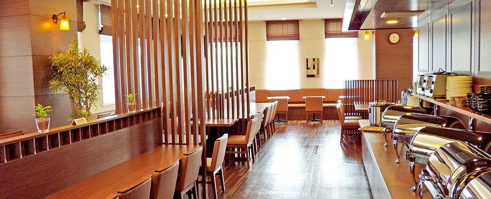 バイキング朝食