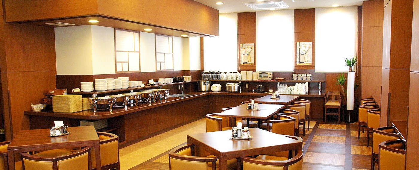 バイキング朝食