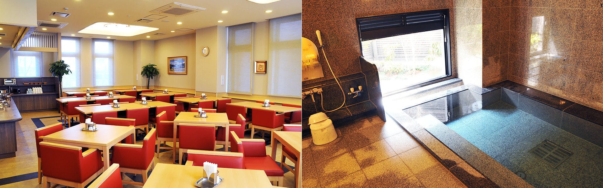 ร้านอาหาร / ห้องอาบน้ำ