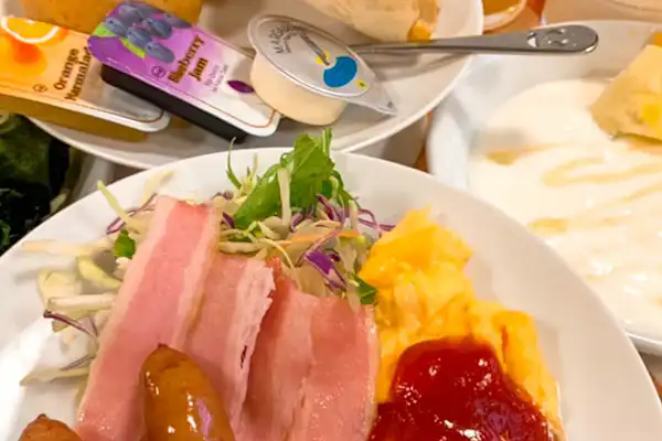 ตัวอย่างอาหารเช้า