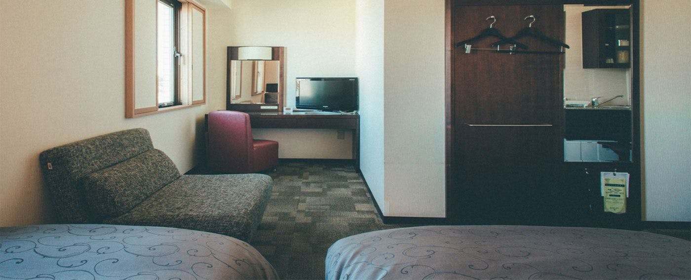 Kamar Deluxe Twin (dengan dapur sistem)