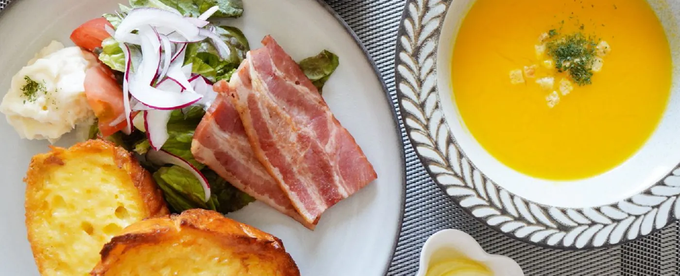 <洋食A>~夏香るレモンシロップ添え~ フレンチトースト