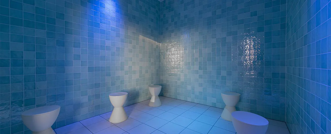 ヒーリングスパ|発汗後のリフレッシュ効果を高めてくれる、クールスパ ※有料エリア