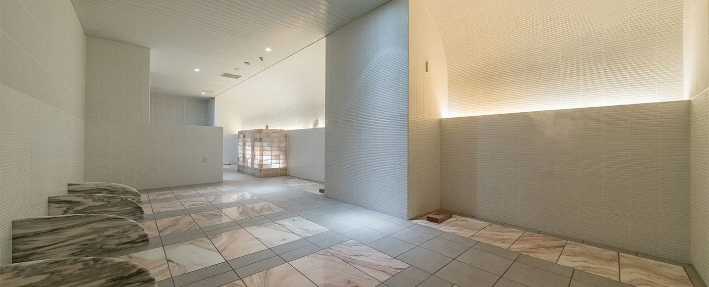 ヒーリングスパ|心地よいアロマの香りに包まれる、アロマソルトスパ ※有料エリア