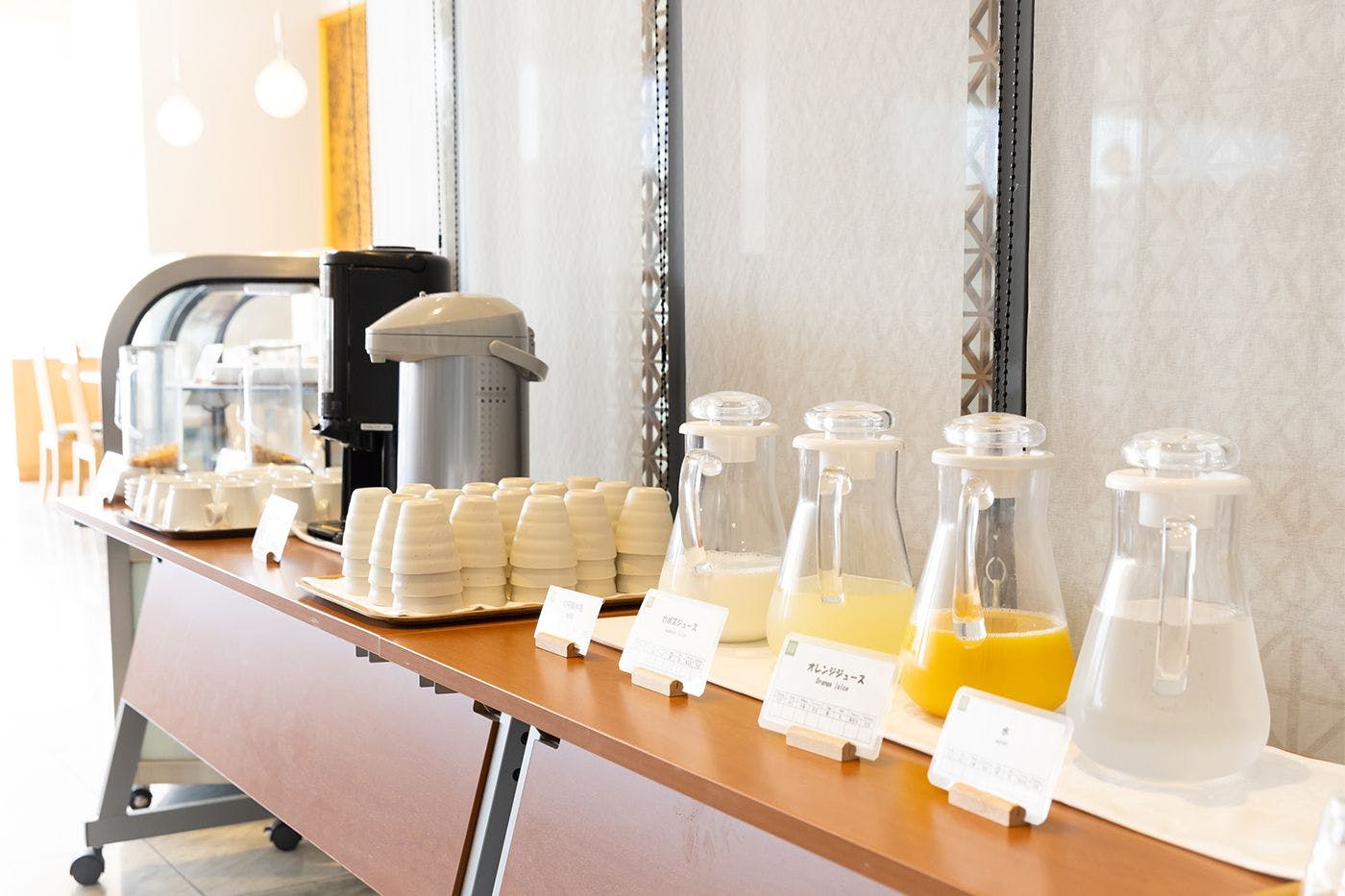 朝食｜ソフトドリンク等