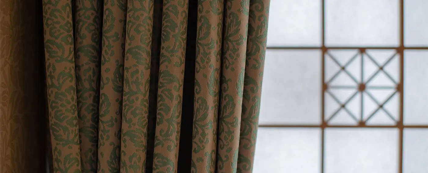 客室アートワーク|カーテン