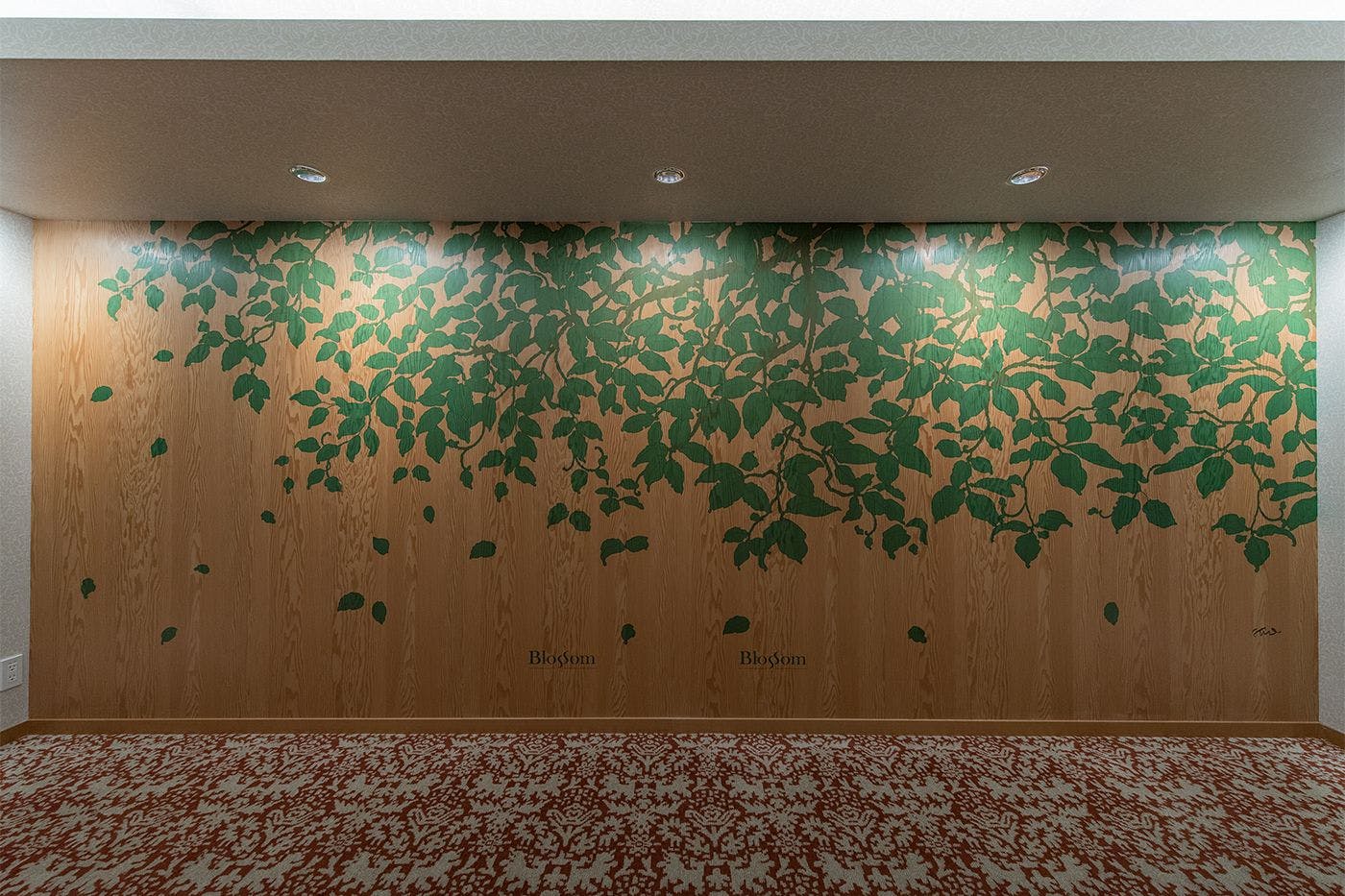 館内アートワーク｜エレベーターホール壁