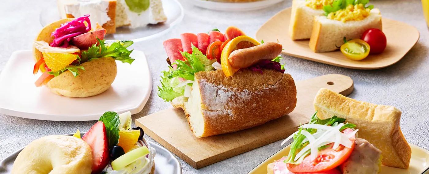 朝食ビュッフェ