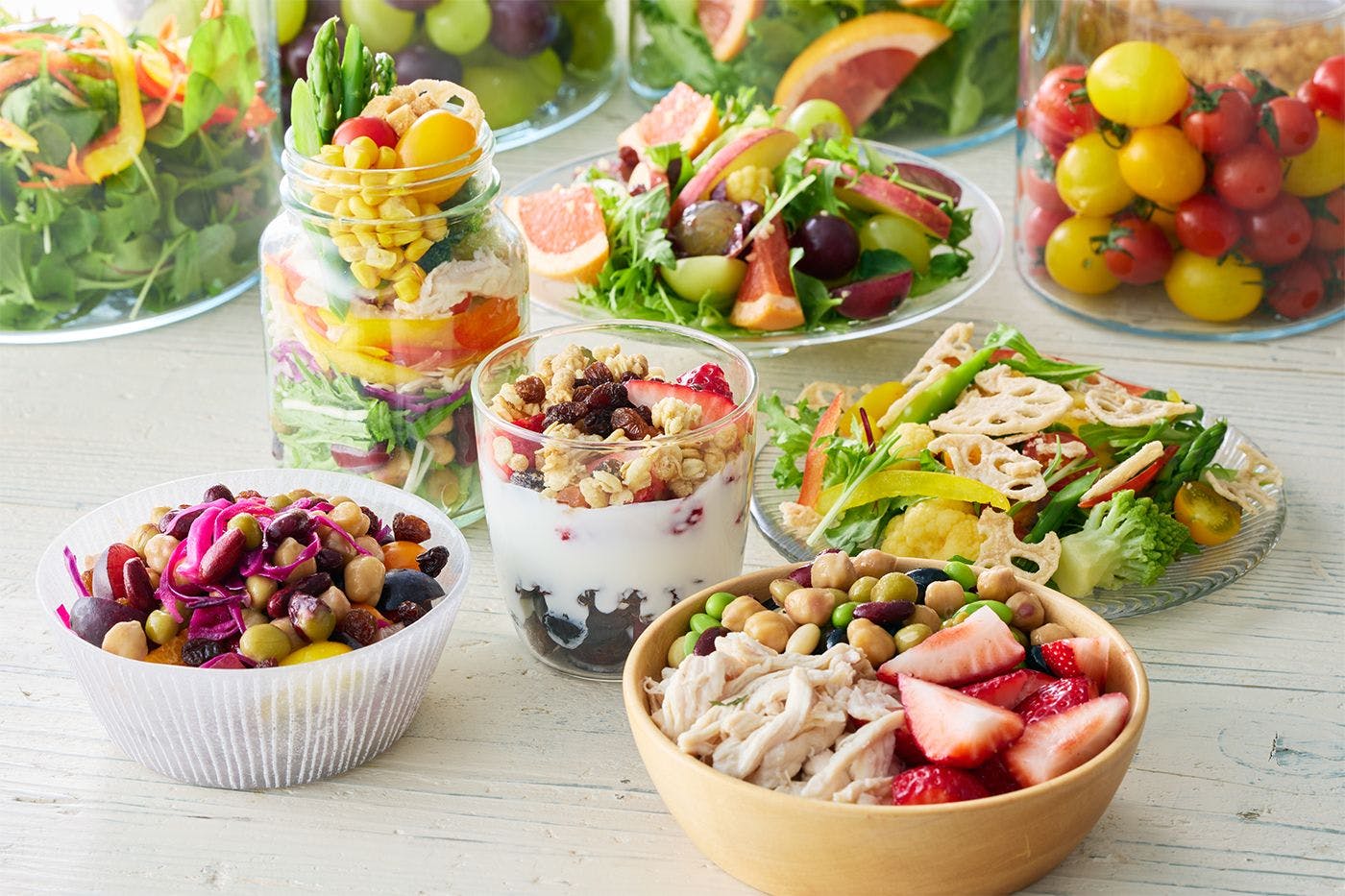 朝食ビュッフェ