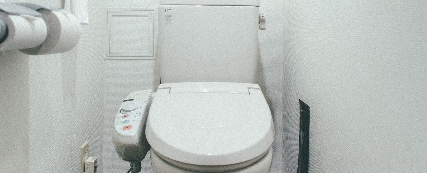 バスルームとトイレがセパレート