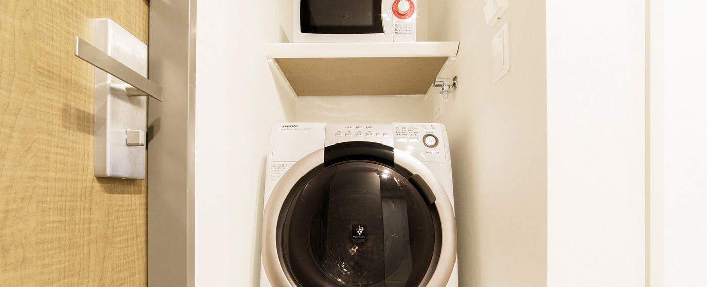 เครื่องซักผ้าและอบแห้ง, ไมโครเวฟ