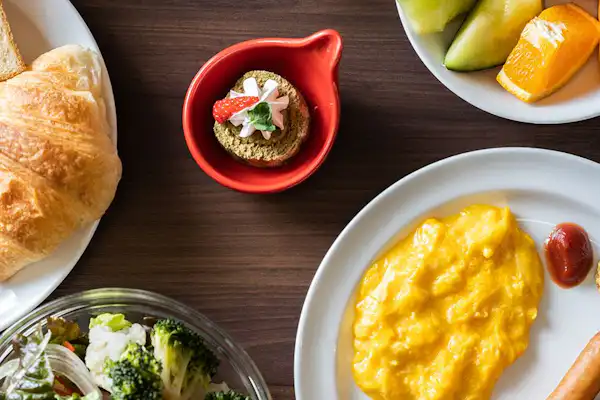 ตัวอย่างอาหารเช้า