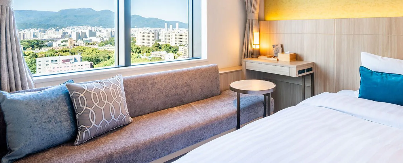 札幌らしさを感じられる客室