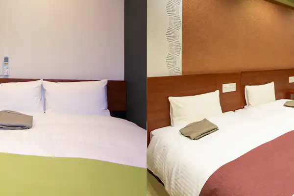 ตัวอย่างห้องพัก