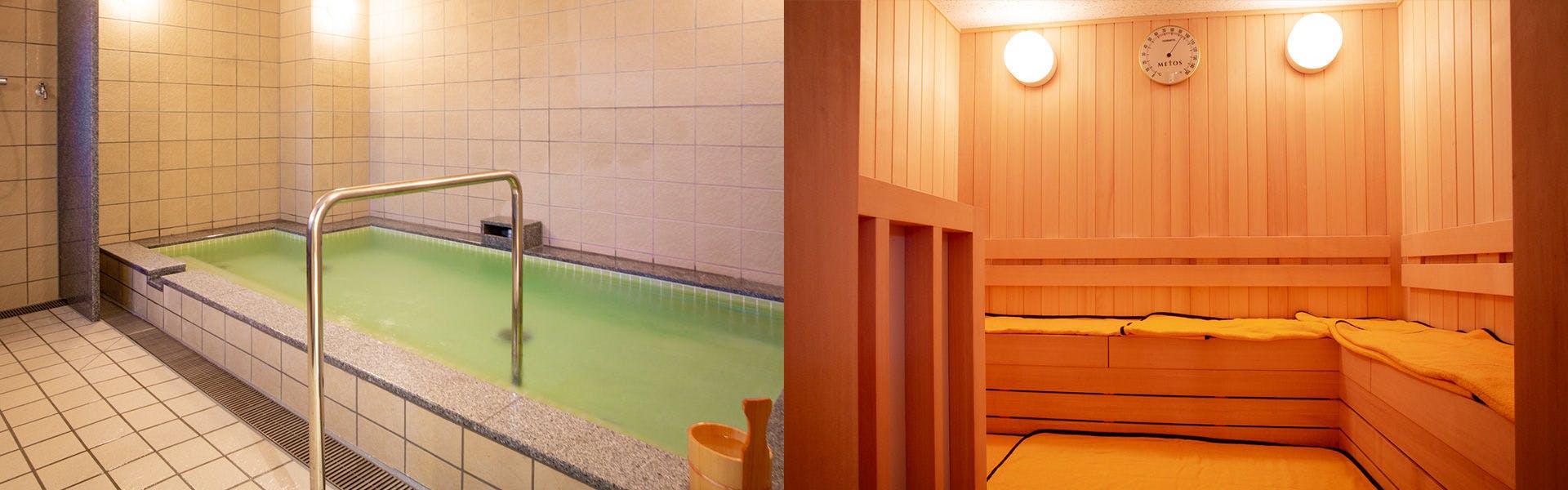 男女別大浴場／サウナ