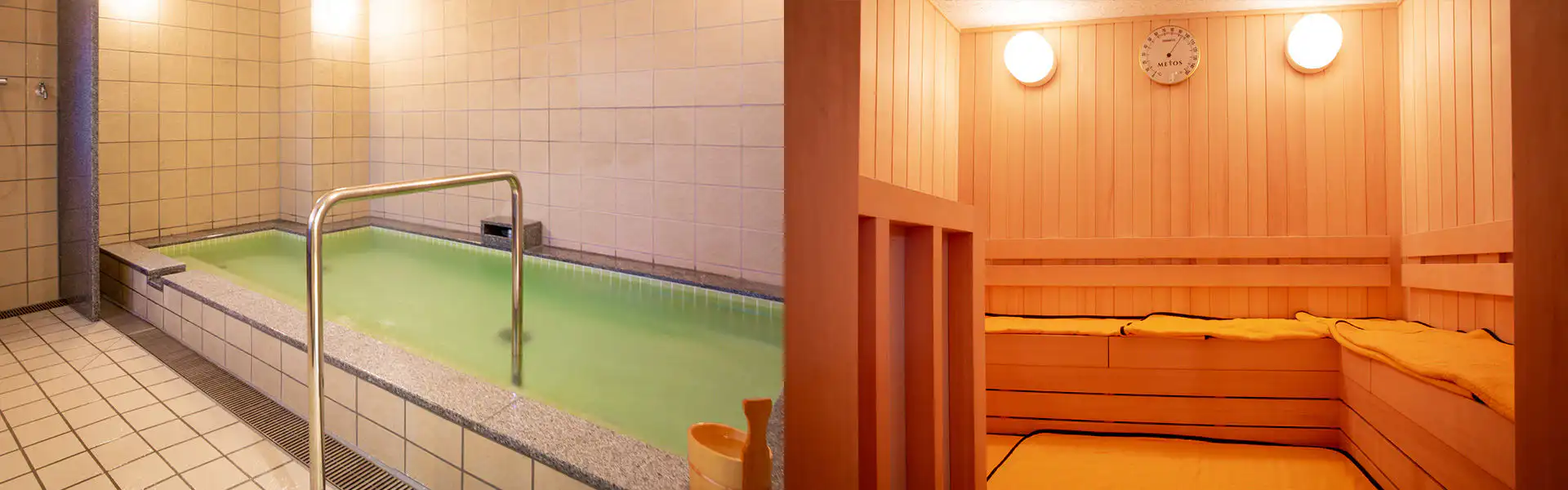 男女別大浴場/サウナ