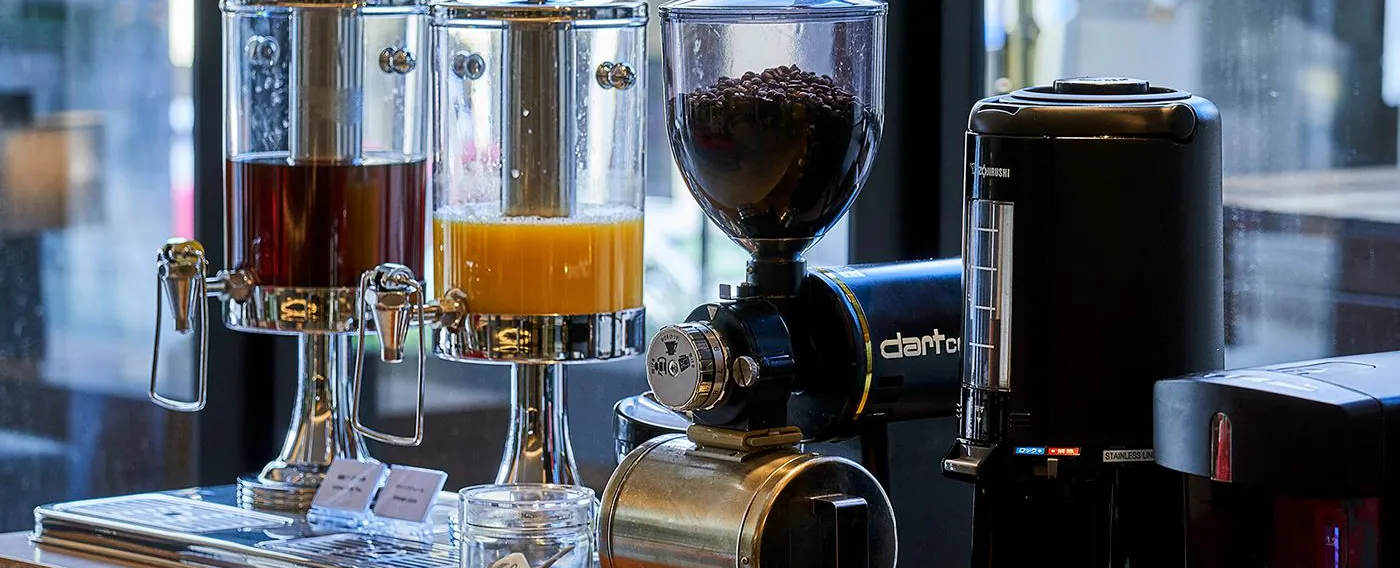 มุมเครื่องดื่มต้อนรับ