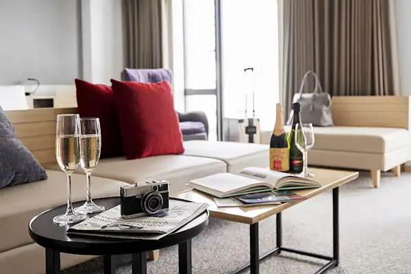 ตัวอย่างห้องพัก