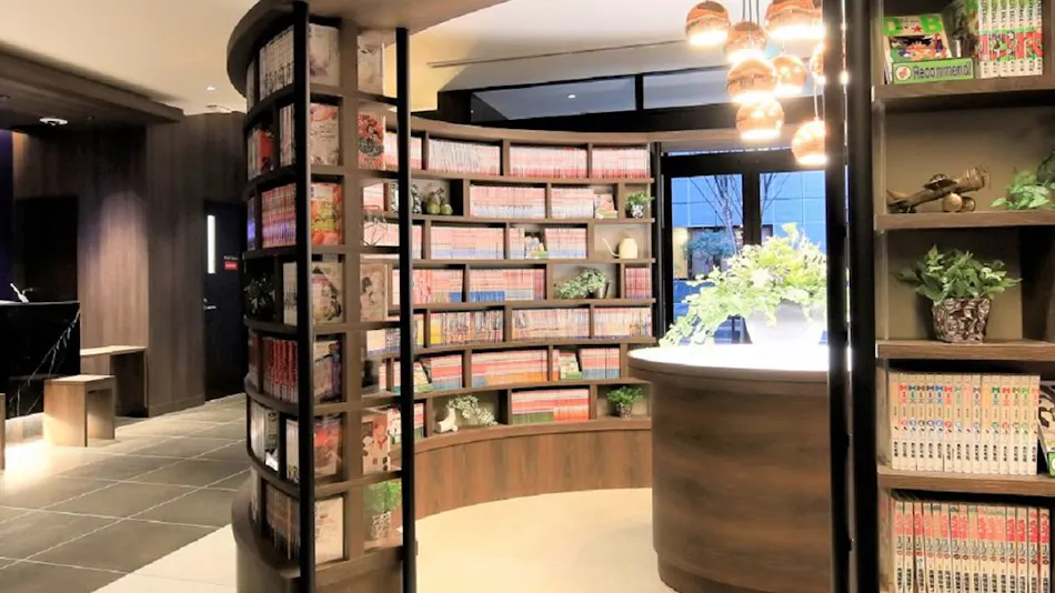 Quintessa Hotel Fukuoka Tenjin Comic & Books