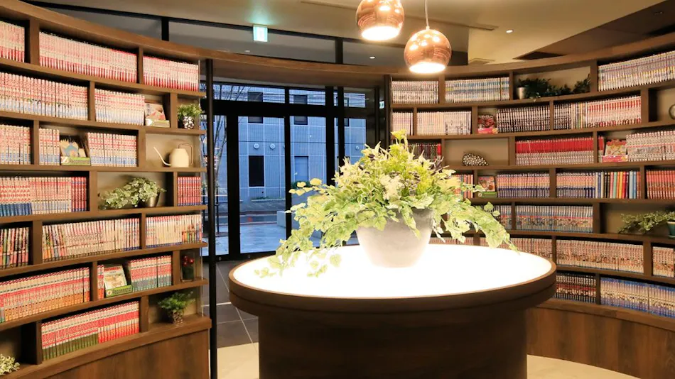 Quintessa Hotel Fukuoka Tenjin Comic & Books