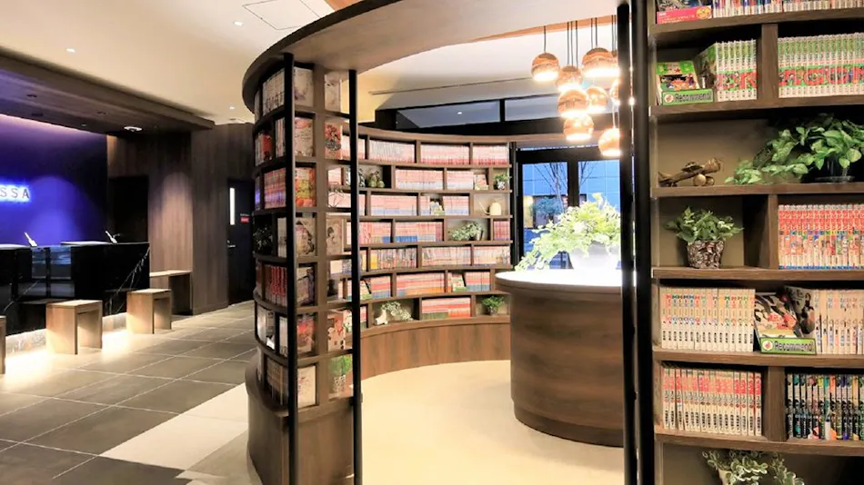 Quintessa Hotel Fukuoka Tenjin Comic & Books