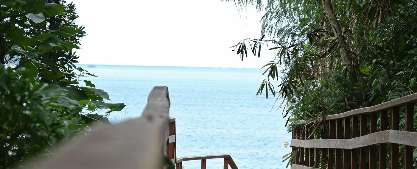 하얀 모래 해변