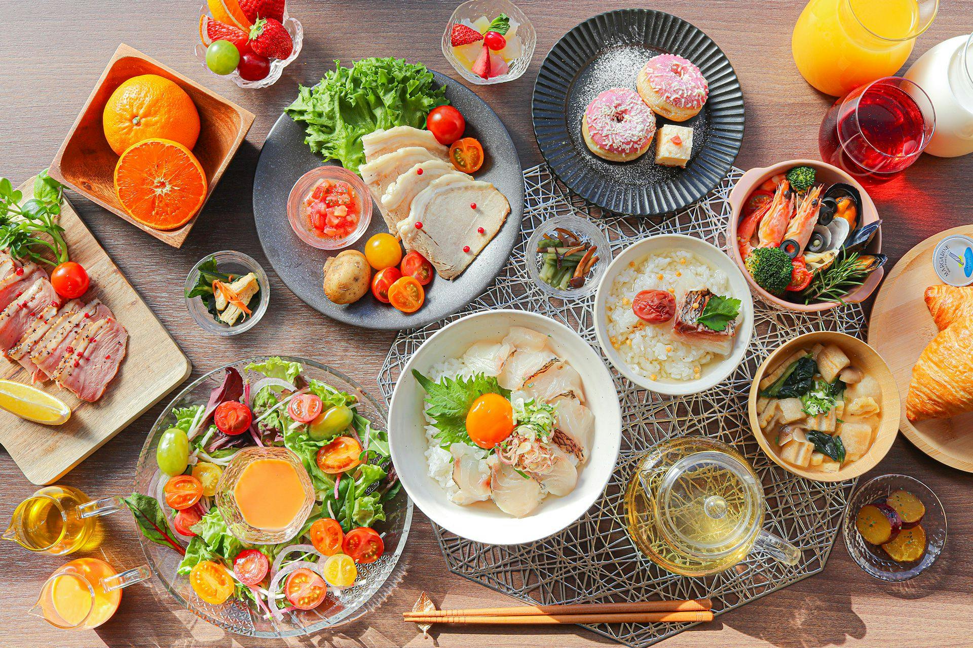 朝食