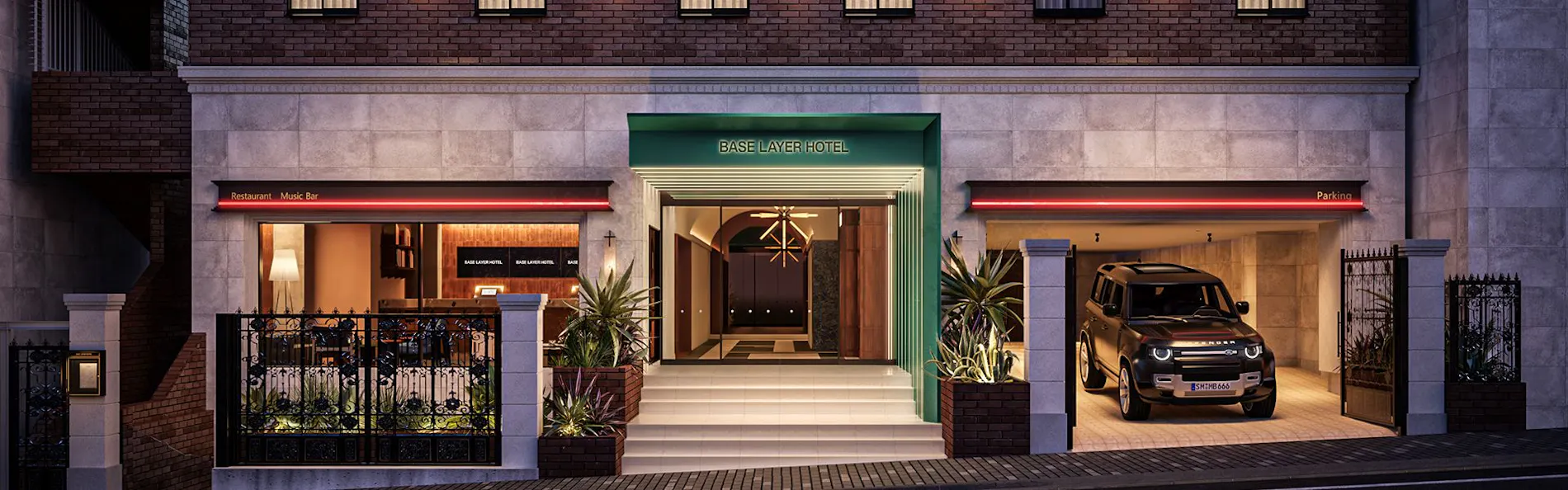 BASE LAYER HOTEL KOBE SANNOMIYA