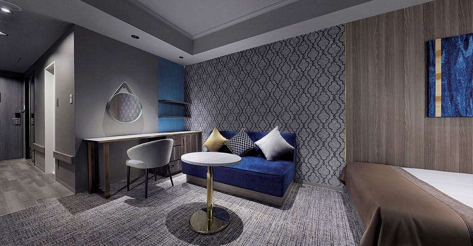 心休まる、都会の館。