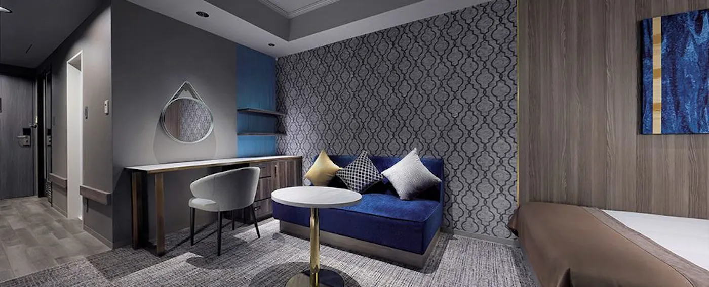 心休まる、都会の館。