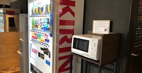 ไมโครเวฟ、ตู้จำหน่ายสินค้าอัตโนมัติ