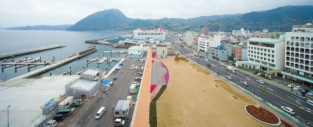 大浴場からの眺め