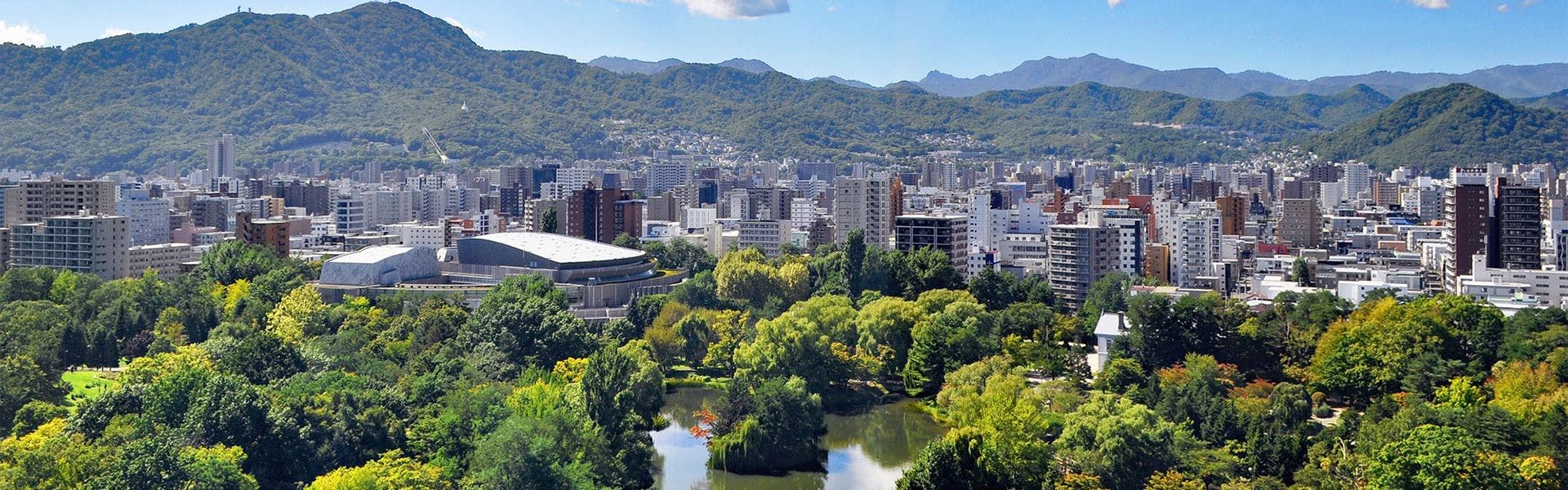 一部客室からの眺望～中島公園側～