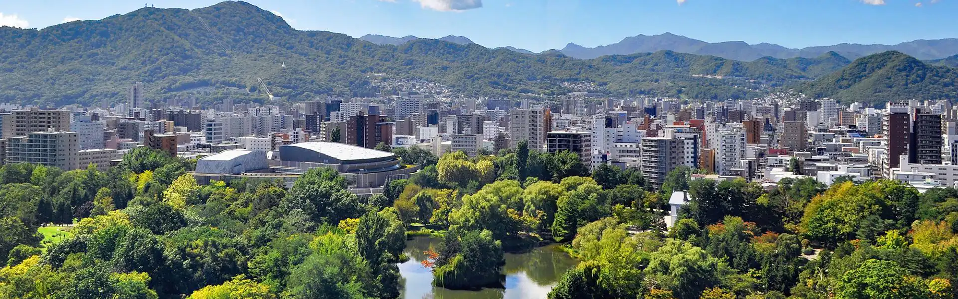 一部客室からの眺望~中島公園側~
