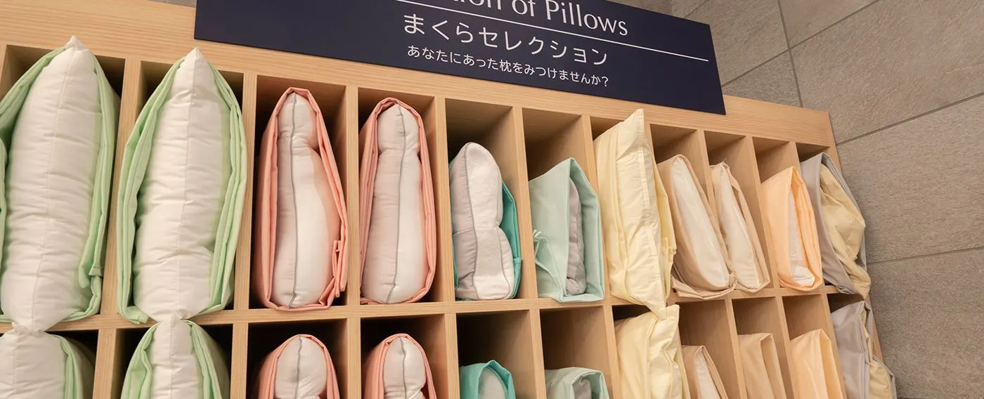 สิ่งอำนวยความสะดวกในโรงแรม|ชั้น 1・หมอนให้เลือก