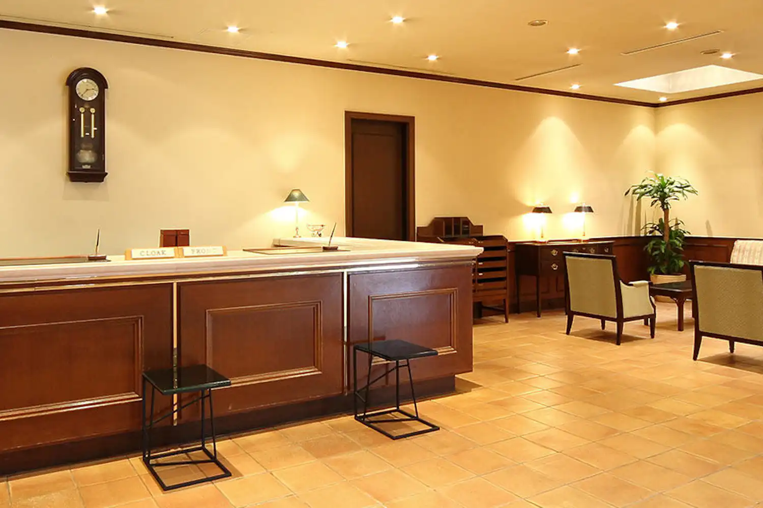 แผนกต้อนรับ