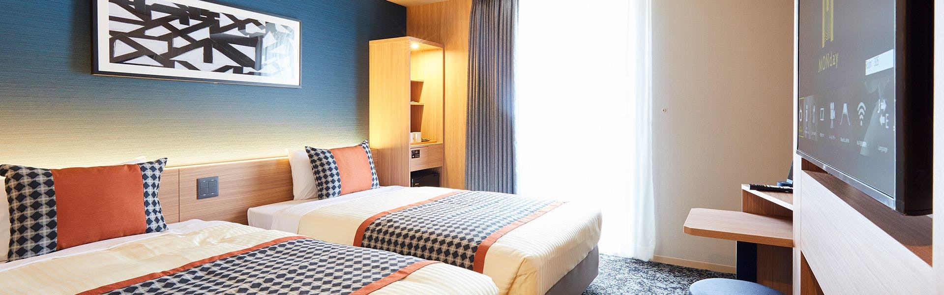 ตัวอย่างห้องพัก