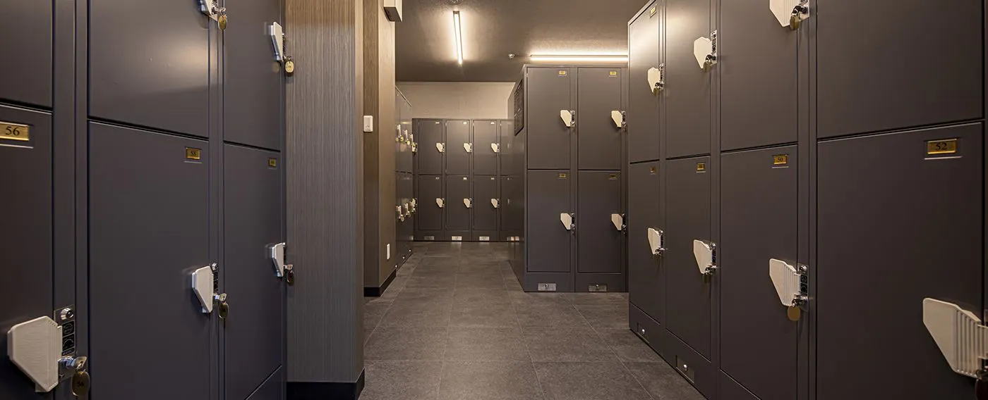 入住前和退房后均可使用的免费储物柜