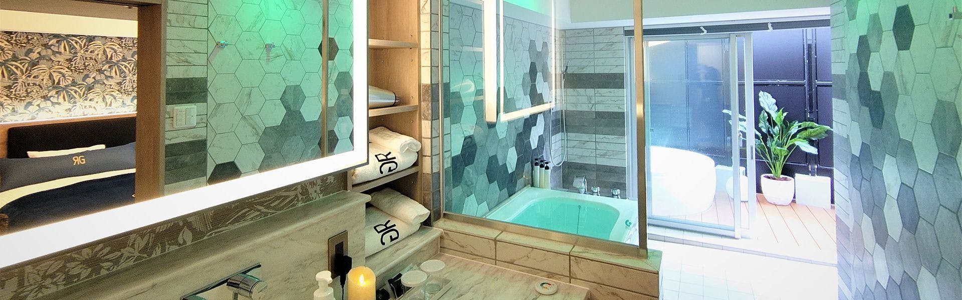 ตัวอย่างห้องพัก