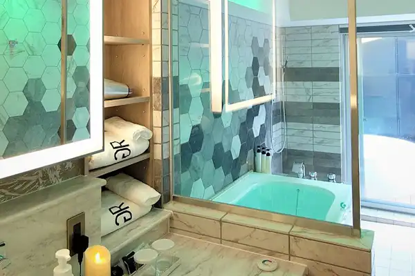 ตัวอย่างห้องพัก