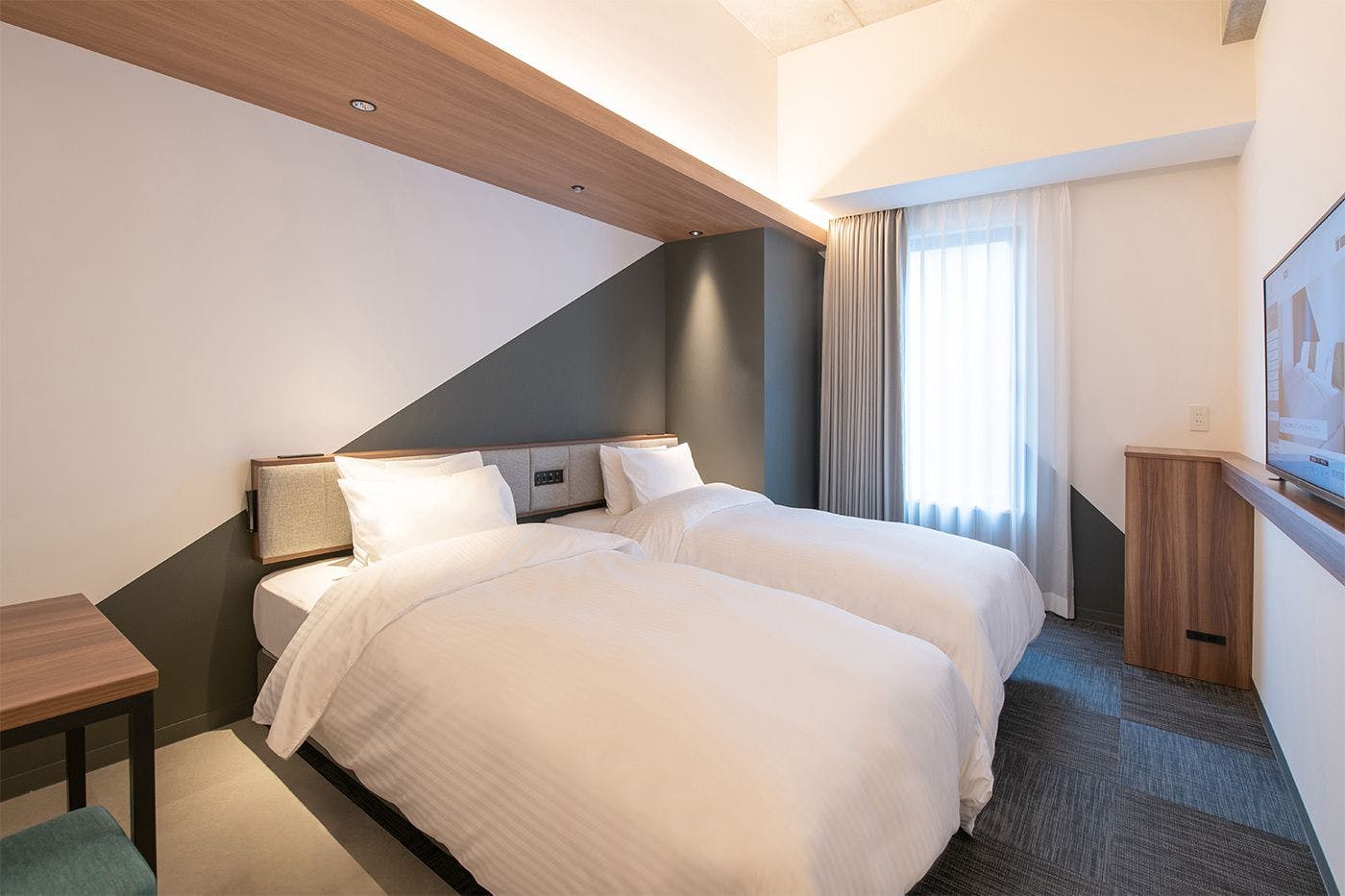 ตัวอย่างห้องพัก