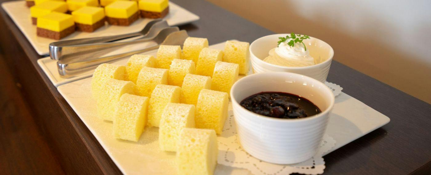 夕食ハーフビュッフェ